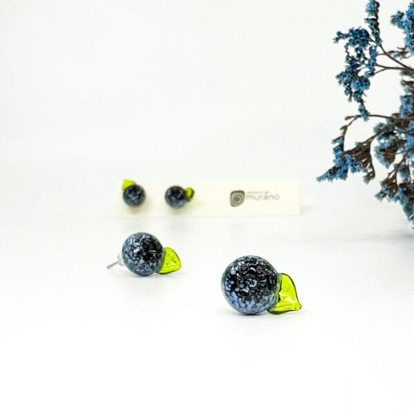 Cercei Murano Blueberries