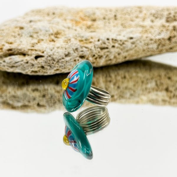 Inel Murano Bubble - imagine 2