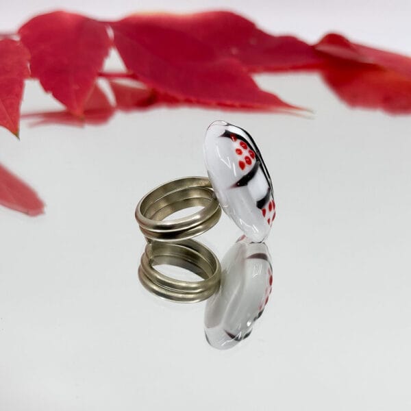 Inel Murano Crucea cu aripi