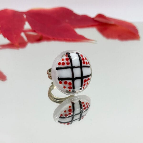 Inel Murano Crucea cu aripi