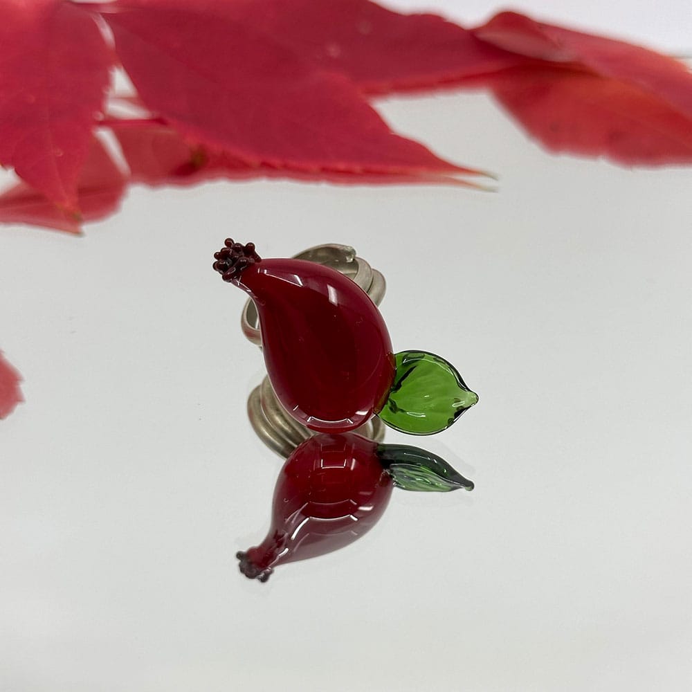 Inel Murano Wild Rose