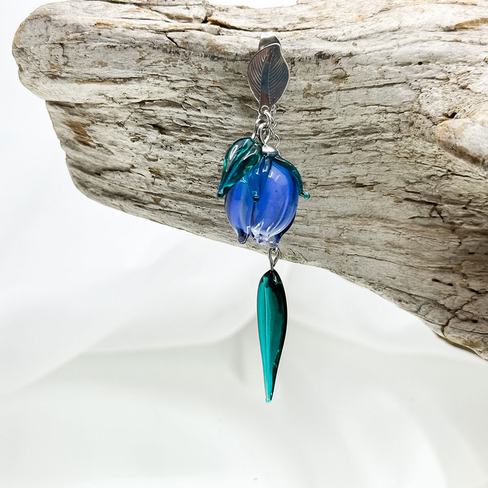 Cercei Murano Blooming in Violet - imagine 2