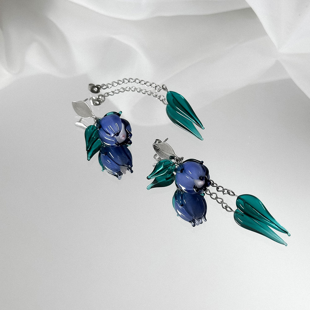 Cercei Murano Blooming in Violet - imagine 4