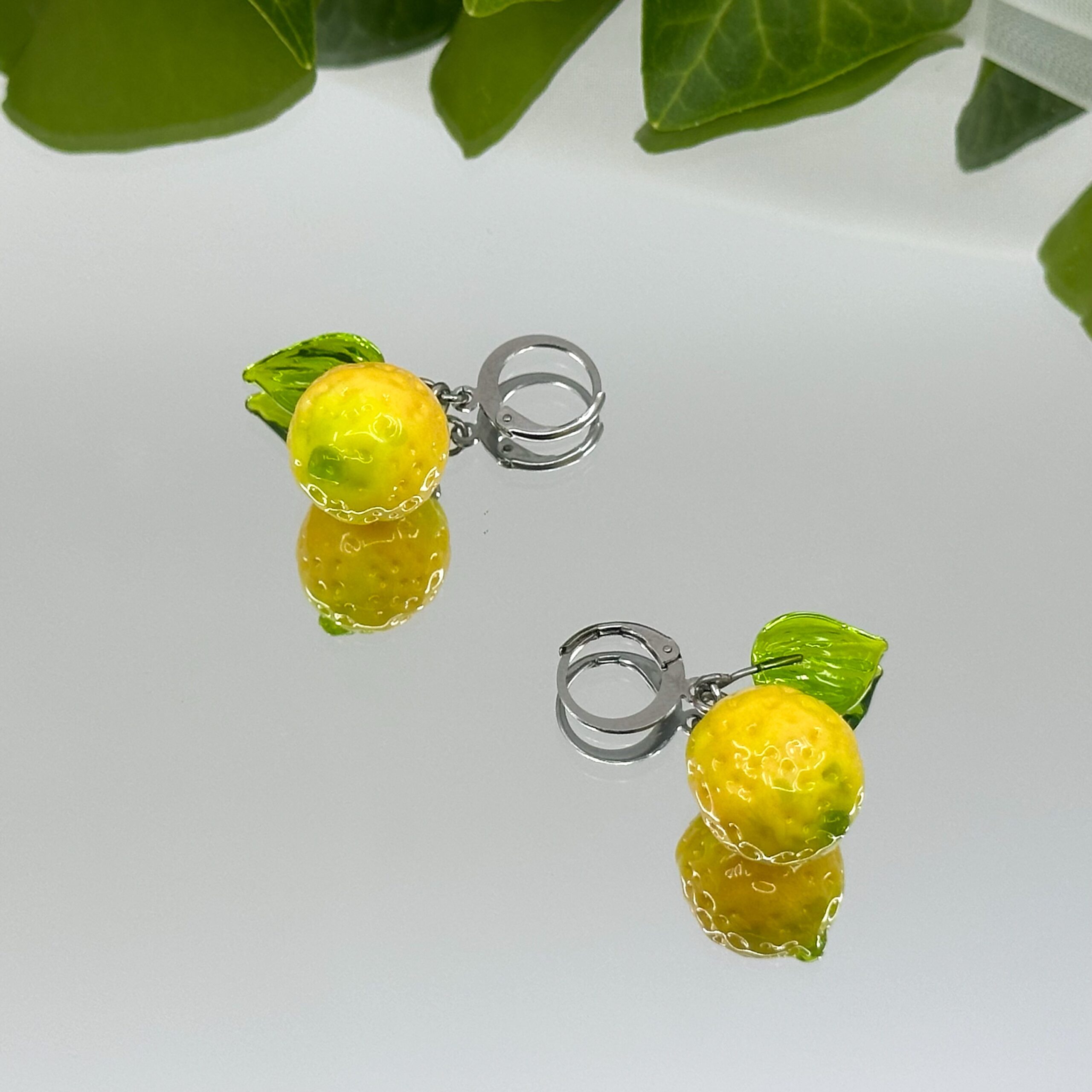 Cercei Murano Lemon - imagine 2