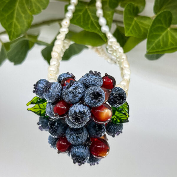 Colier Murano Berries & Pearls II