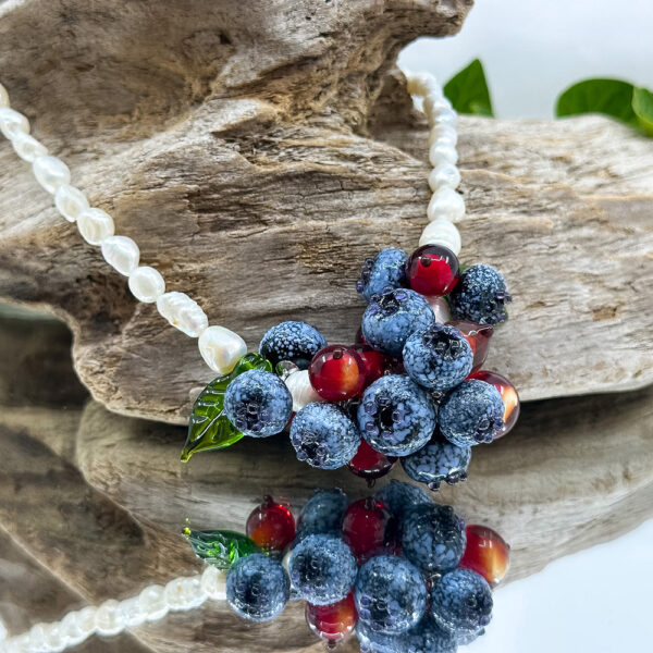 Colier Murano Berries & Pearls II